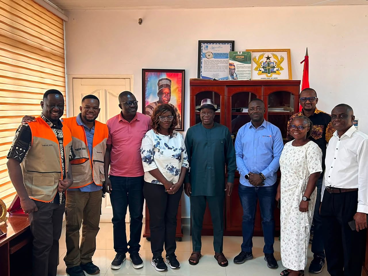 Upper East RCC reaffirms commitment to partnership with World Vision Ghana