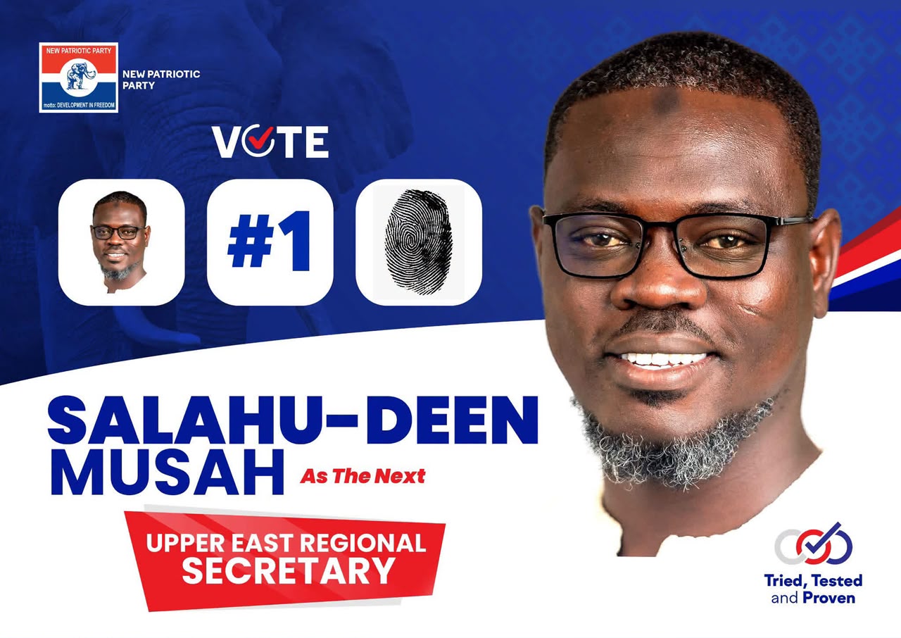 37-year-old Salahu-Deen Musah returns to NPP Upper East Youth Organiser race, pledges to reorganise youth wing